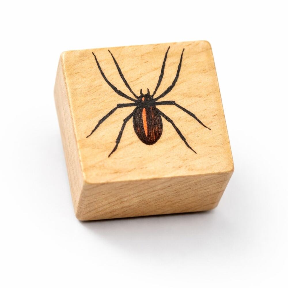 Hero Arts Spider Small Mini Rubber Stamp